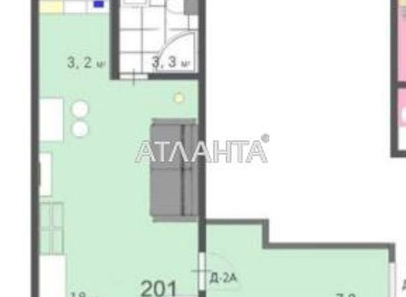 1-room apartment apartment by the address st. Knyazheskaya Baranova (area 31,7 m2) - Atlanta.ua - photo 8