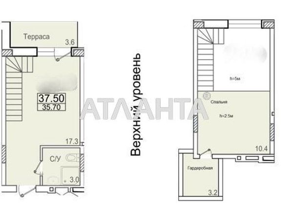 1-room apartment apartment by the address st. Bocharova gen (area 38,0 m2) - Atlanta.ua - photo 3
