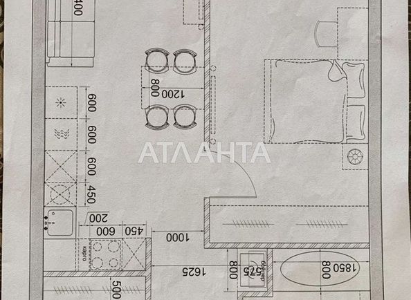 1-кімнатна квартира за адресою вул. Літературна (площа 46 м²) - Atlanta.ua - фото 4