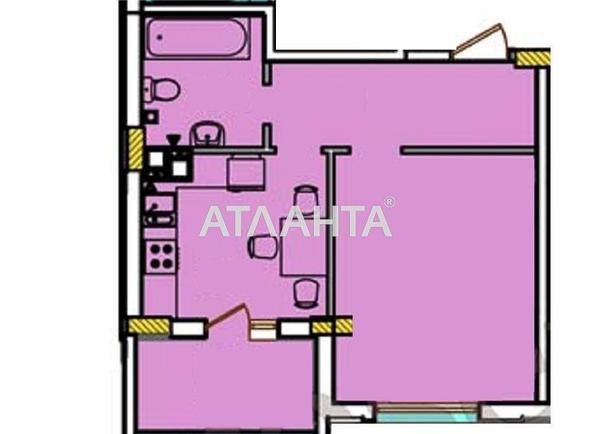 1-кімнатна квартира за адресою вул. Будівельна (площа 38 м²) - Atlanta.ua - фото 2