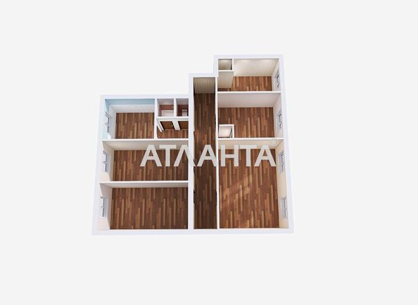 Многокомнатная квартира по адресу Люстдорфская дор. (площадь 100 м²) - Atlanta.ua - фото 24