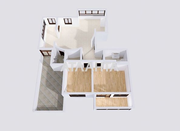3-комнатная квартира по адресу Дунаева пер. (площадь 202 м²) - Atlanta.ua - фото 28