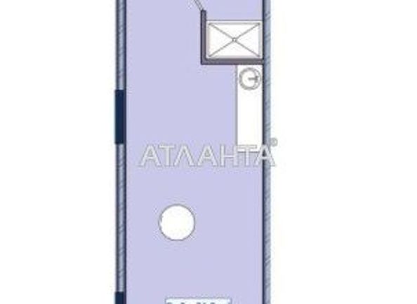 1-room apartment apartment by the address st. Primorskaya Suvorova (area 31,4 m²) - Atlanta.ua - photo 2