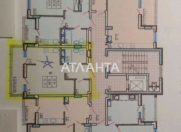 1-room apartment apartment by the address st. 1 maya (area 35,0 m2) - Atlanta.ua - photo 7