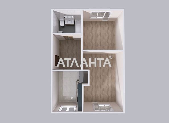 2-комнатная квартира по адресу ул. Донского Дмитрия (площадь 50,8 м²) - Atlanta.ua - фото 23