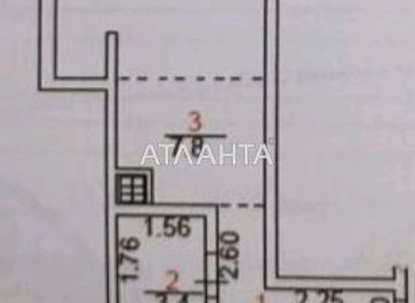 1-кімнатна квартира за адресою вул. Гагарінське плато (площа 37,0 м2) - Atlanta.ua - фото 3