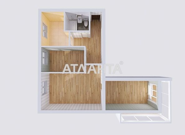 3-rooms apartment apartment by the address st. Artilleriyskiy 2 y per (area 58,2 m²) - Atlanta.ua - photo 13