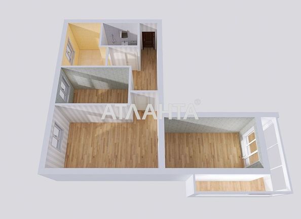 3-rooms apartment apartment by the address st. Artilleriyskiy 2 y per (area 58,2 m²) - Atlanta.ua - photo 17
