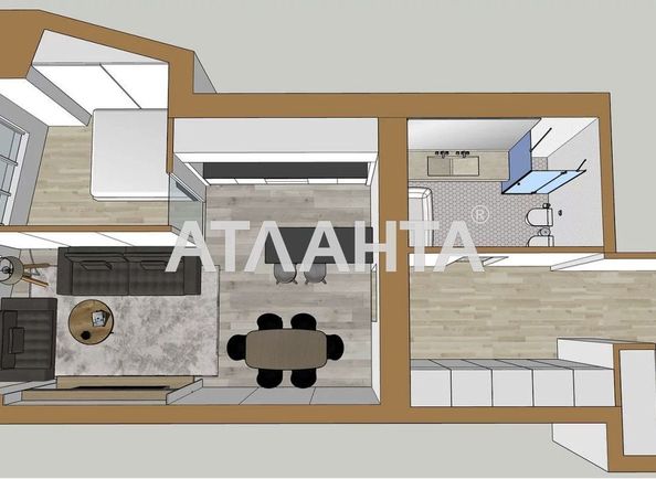 2-rooms apartment apartment by the address st. Udelnyy per Telmana per (area 67 m²) - Atlanta.ua - photo 22