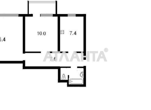 2-комнатная квартира по адресу ул. Хорива (площадь 46 м²) - Atlanta.ua - фото 17