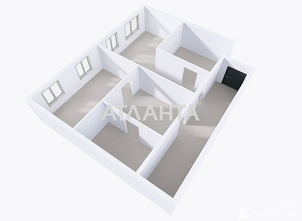 2-rooms apartment apartment by the address st. Srednyaya Osipenko (area 70,4 m²) - Atlanta.ua - photo 11
