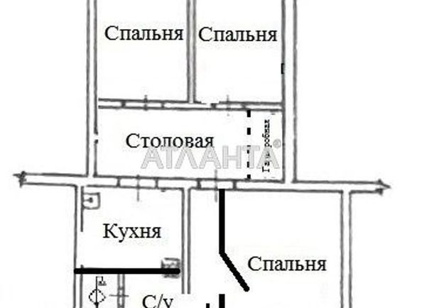 3-rooms apartment apartment by the address st. Bunina Rozy Lyuksemburg (area 60 m²) - Atlanta.ua - photo 4