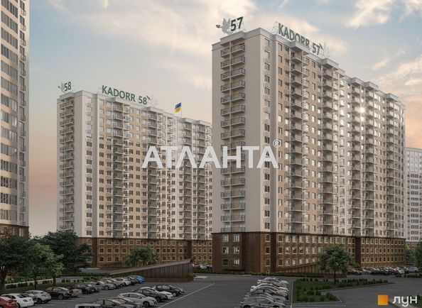 1-room apartment apartment by the address st. Zhemchuzhnaya (area 44,3 m2) - Atlanta.ua - photo 5