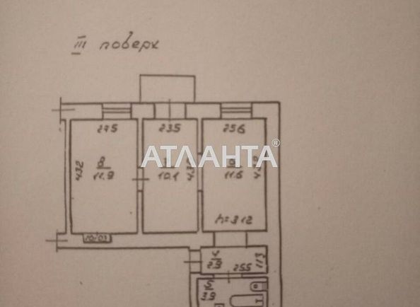 2-комнатная квартира по адресу ул. Большая арнаутская (площадь 41,9 м2) - Atlanta.ua - фото 3