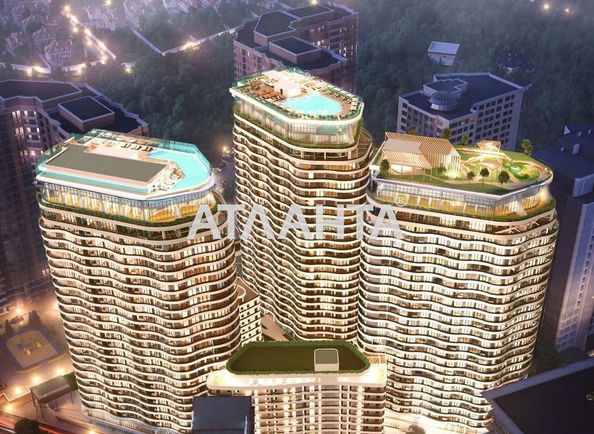 1-room apartment apartment by the address st. Gagarinskoe plato (area 35,1 m²) - Atlanta.ua