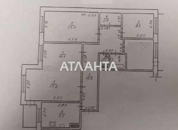 3-rooms apartment apartment by the address st. Glushko ak pr Dimitrova pr (area 102,0 m2) - Atlanta.ua - photo 19