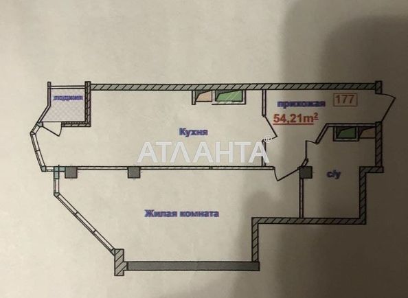 1-room apartment apartment by the address st. Fontanskaya dor Perekopskoy Divizii (area 56 m²) - Atlanta.ua - photo 6
