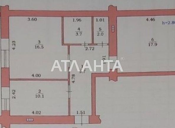 2-rooms apartment apartment by the address st. Sakharova (area 68,0 m2) - Atlanta.ua - photo 3