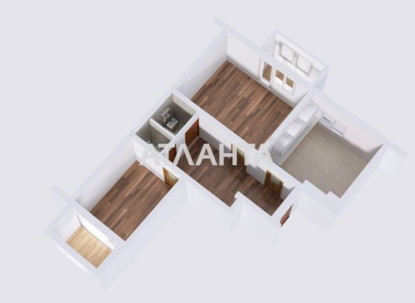 2-rooms apartment apartment by the address st. Parkovaya (area 70,4 m²) - Atlanta.ua - photo 10