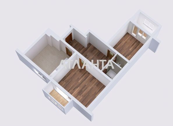 2-rooms apartment apartment by the address st. Parkovaya (area 70,4 m²) - Atlanta.ua - photo 11