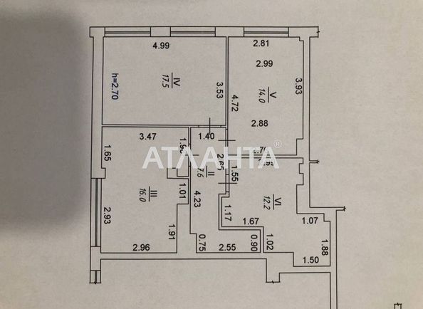 Багатокімнатна квартира за адресою вул. Городницька (площа 143,2 м2) - Atlanta.ua - фото 12