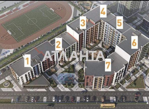 1-room apartment apartment by the address st. Bocharova gen (area 39,7 m2) - Atlanta.ua - photo 4