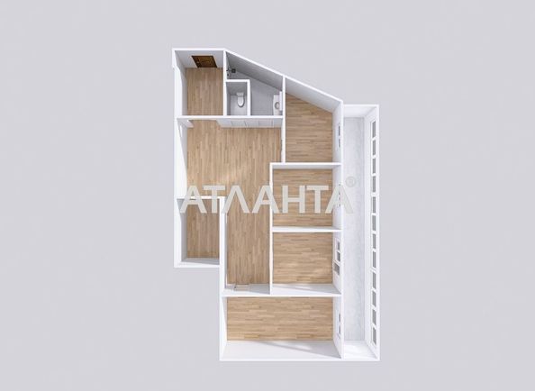 3-кімнатна квартира за адресою вул. Гніздовського (площа 114 м²) - Atlanta.ua - фото 18