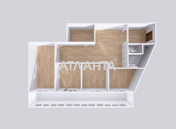 3-кімнатна квартира за адресою вул. Гніздовського (площа 114 м²) - Atlanta.ua - фото 19