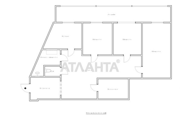 3-кімнатна квартира за адресою вул. Гніздовського (площа 114 м²) - Atlanta.ua - фото 23