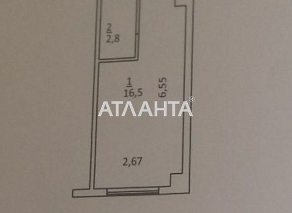 1-room apartment apartment by the address st. Borovskogo Nikolaya (area 19,0 m2) - Atlanta.ua - photo 5
