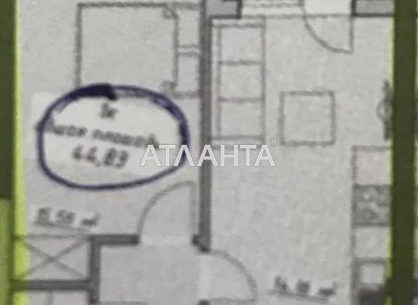1-кімнатна квартира за адресою Курортний пров. (площа 44,8 м²) - Atlanta.ua - фото 2