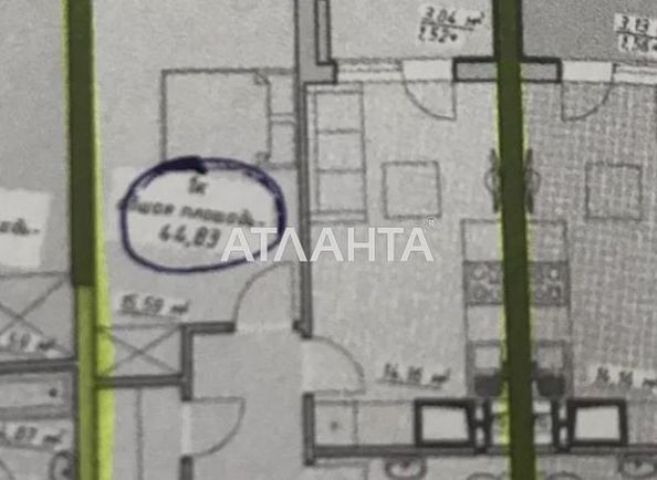 1-кімнатна квартира за адресою Курортний пров. (площа 44,8 м²) - Atlanta.ua - фото 4