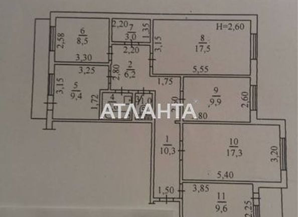 4+-rooms apartment apartment by the address st. Armeyskaya Leninskogo batalona (area 103,0 m2) - Atlanta.ua - photo 9