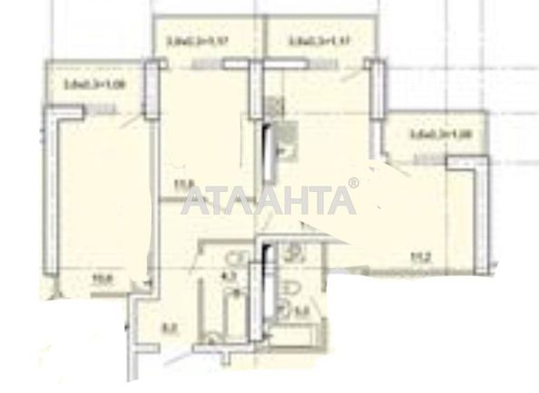 3-rooms apartment apartment by the address st. Pedagogicheskaya (area 98,0 m2) - Atlanta.ua - photo 22