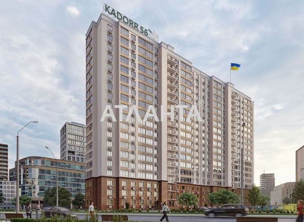 1-room apartment apartment by the address st. Zhemchuzhnaya (area 44,8 m²) - Atlanta.ua - photo 9