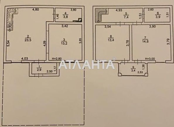 3-rooms apartment apartment by the address st. Dacha kovalevskogo Amundsena (area 90,0 m2) - Atlanta.ua - photo 26