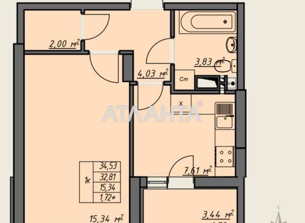 1-room apartment apartment by the address st. Vorobeva ak (area 35 m²) - Atlanta.ua - photo 7