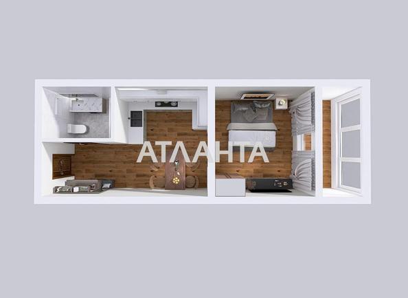 1-room apartment apartment by the address st. Nebesnoy Sotni pr Zhukova marsh pr Leninskoy iskry pr (area 24,5 m²) - Atlanta.ua - photo 12