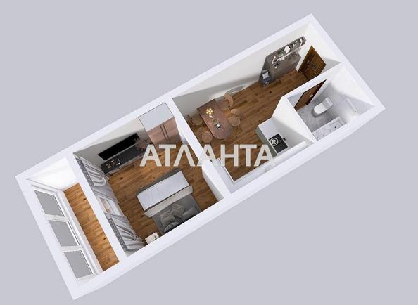 1-room apartment apartment by the address st. Nebesnoy Sotni pr Zhukova marsh pr Leninskoy iskry pr (area 24,5 m²) - Atlanta.ua - photo 13