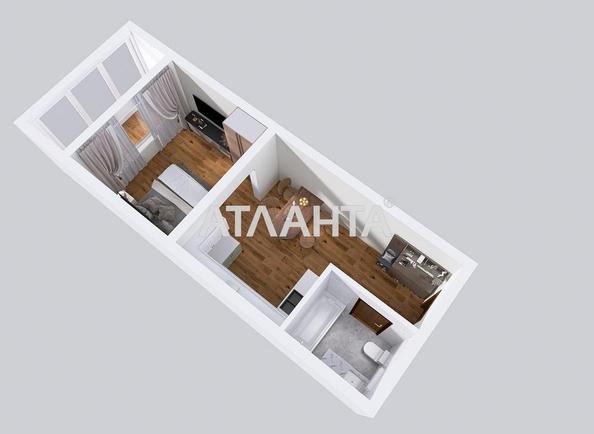 1-room apartment apartment by the address st. Nebesnoy Sotni pr Zhukova marsh pr Leninskoy iskry pr (area 24,5 m²) - Atlanta.ua - photo 16