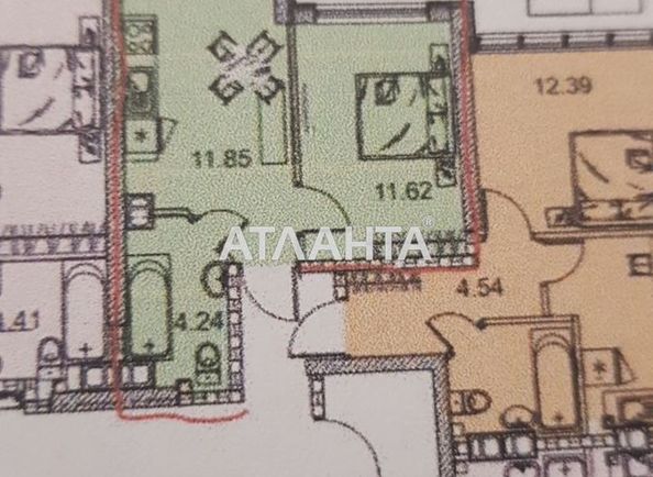 1-комнатная квартира по адресу ул. Филатова ак. (площадь 28,4 м2) - Atlanta.ua - фото 3