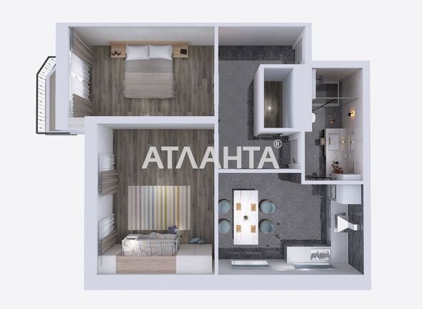2-кімнатна квартира за адресою Фонтанська дор. (площа 77 м²) - Atlanta.ua - фото 10