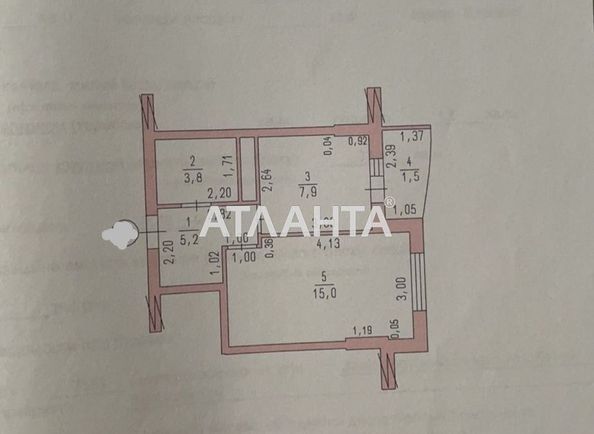 1-room apartment apartment by the address st. Torgovaya (area 33,4 m2) - Atlanta.ua - photo 4
