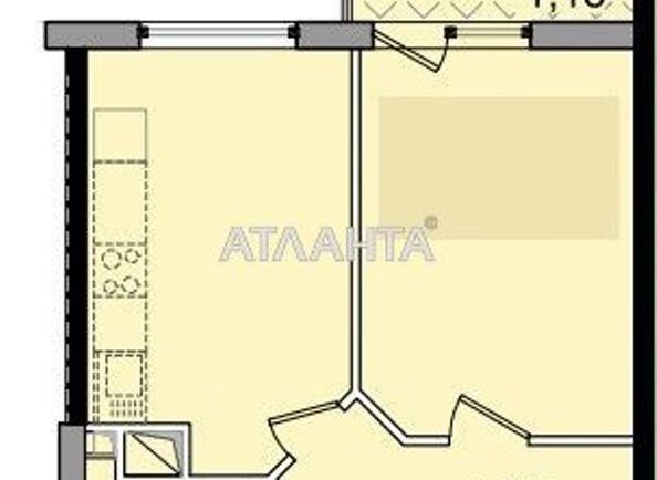 1-room apartment apartment by the address st. Sakharova (area 41,0 m2) - Atlanta.ua - photo 11