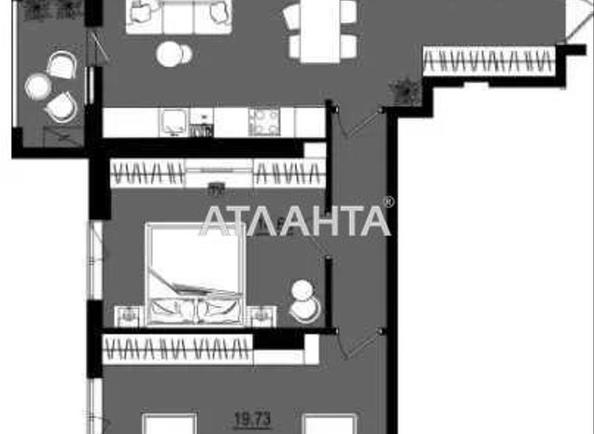 2-кімнатна квартира за адресою вул. Дача Ковалевського (площа 68 м²) - фото 3 2-кімнатна квартира за адресою вул. Дача Ковалевського (площа 68 м²) - Atlanta.ua - фото 3