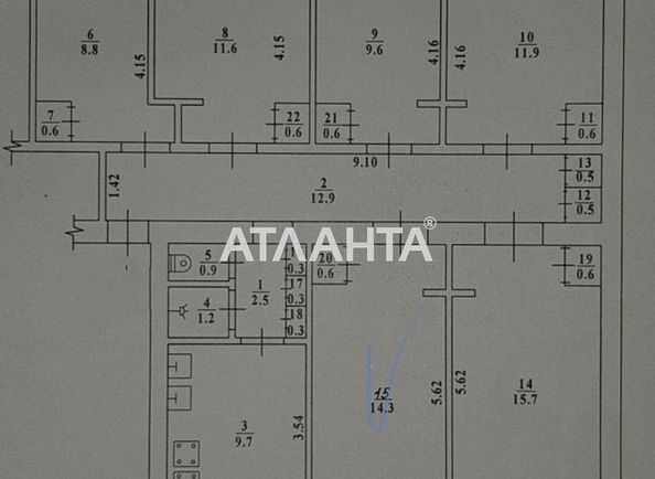 Room in dormitory apartment by the address st. Filatova ak (area 10,0 m2) - Atlanta.ua - photo 8