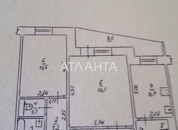 2-rooms apartment apartment by the address st. Glushko ak pr Dimitrova pr (area 53,0 m2) - Atlanta.ua - photo 7