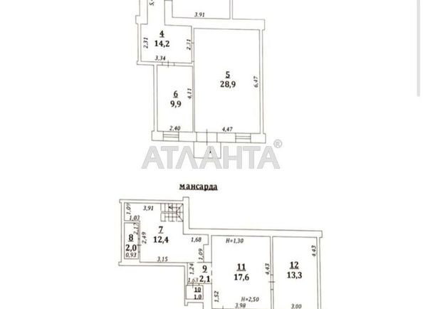 3-комнатная квартира по адресу Нечипуренко пер. (площадь 141,4 м2) - Atlanta.ua - фото 13