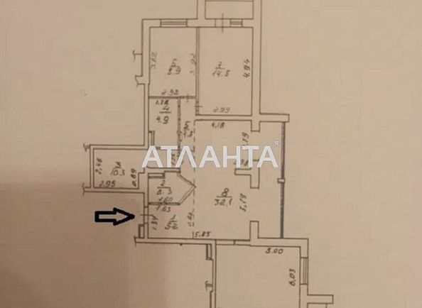 3-комнатная квартира по адресу ул. Пишоновская (площадь 116,0 м2) - Atlanta.ua - фото 4