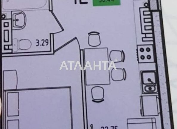 1-room apartment apartment by the address st. Marselskaya (area 37,0 m2) - Atlanta.ua - photo 11